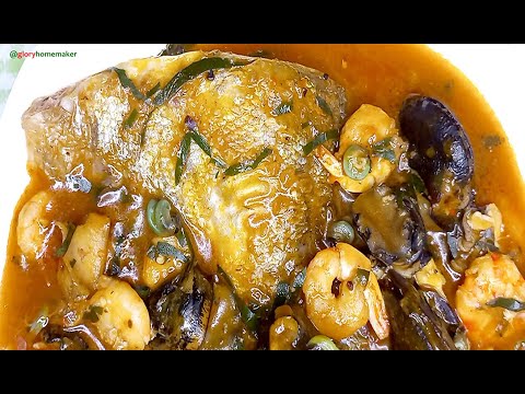 How To Make Fisherman Soup | Nigerian Fisherman Soup Recipe | Easy To Follow Steps - Glory Homemaker