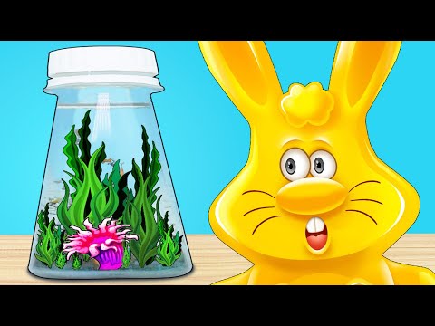 СКАЗОЧНЫЙ САД ДЛЯ ЖЕЛЕЙНОГО ЗАЙЦА ХАРИТОНА КРУТЫЕ ОПЫТЫ