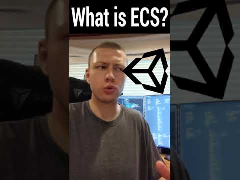 ECS Explained in 54 Seconds [Unity DOTS]