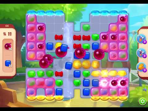 HomeScapes Level 66 no boosters (18 moves)