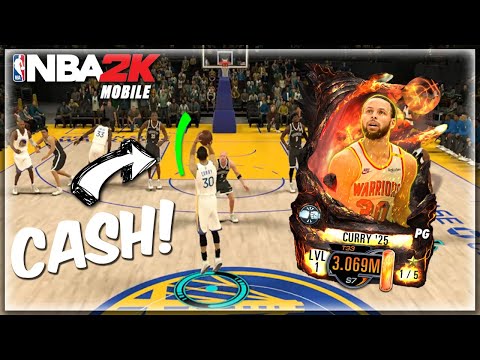 CURRY GREENS FROM THE LOGO!! NBA 2K MOBILE GAMEPLAY! - YouTube