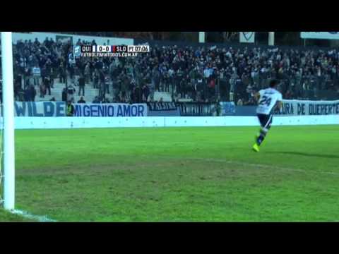 Las piedras de Torrico. Quilmes 0 - San Lorenzo 0. Fecha 14. Primera División 2015. FPT.