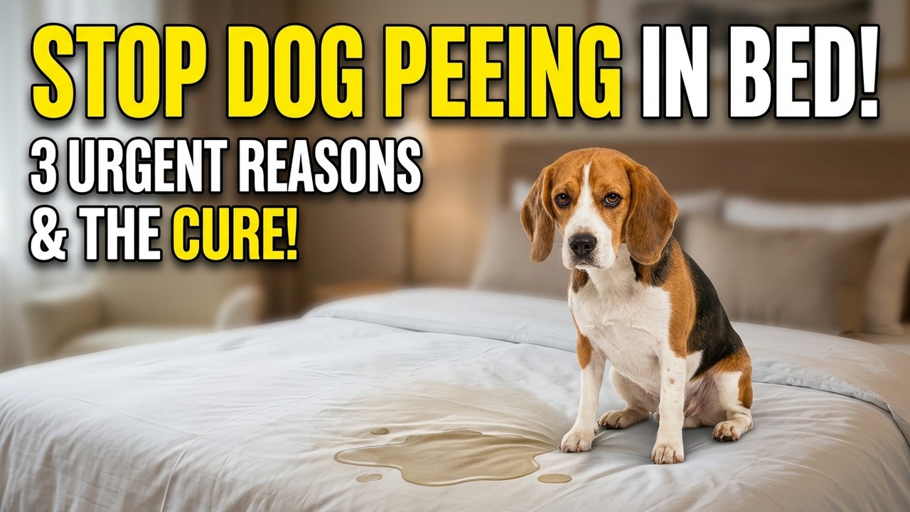 Why dogs pee in the bed and how to stop my dog from peeing in bed?