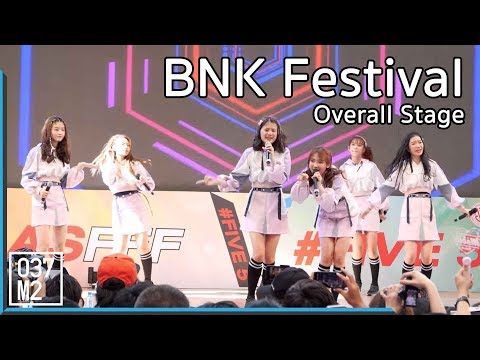190309 BNK48 - BNK Festival Overall Stage @ ASFFF 5 [Fancam 4k 60p]