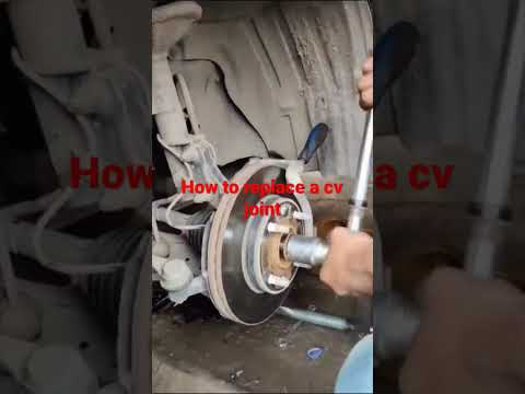 how to replace cv joint