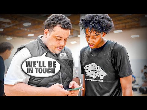 I PULLED UP TO AN ELITE COLLEGE CAMP & GOT A D1 OFFER!