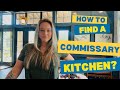 How To Find A Commissary Kitchen For Your Food Truck Or Hot Dog Cart FAST EASY