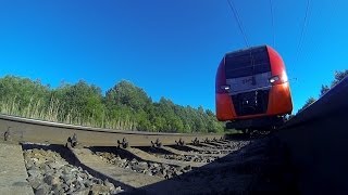 preview picture of video '[RZD] ES1-007 / ЭС1-007 Великий Новгород - Санкт Петербург'