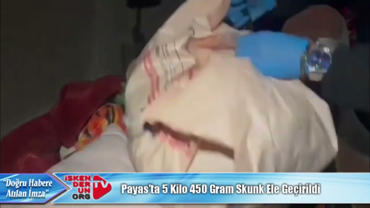 Payas’ta 5 Kilo 450 Gram Skunk Ele Geçirildi
