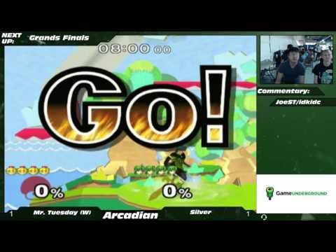 NE Melee Arcadian 2 GF - Mr. Tuesday [W] (Peach) vs. GVS | Silver [L] (Marth)