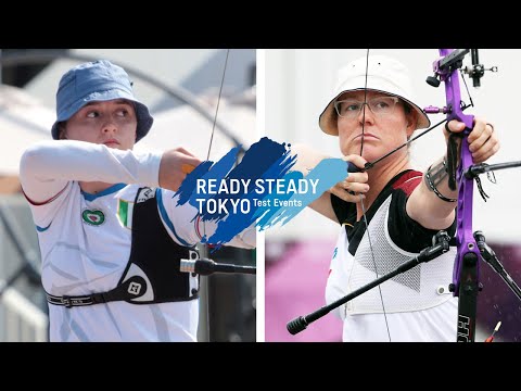 Tatiana Andreoli v Lisa Unruh – recurve women 3rd round | Tokyo 2020 Olympic Test