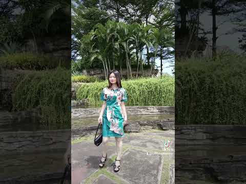 VESTIDO BATIK WANITA KEKINIAN#Rusnishopfashion