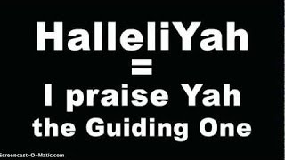 Exalted  YHWH ( Yahweh) - By Chris Tomlin
