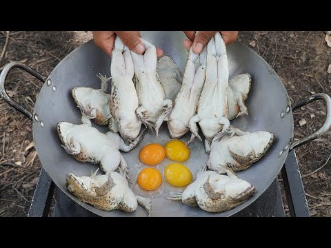 Tasty Crispy Frog Fried Holy Basil Recipe / Kdeb Cooking