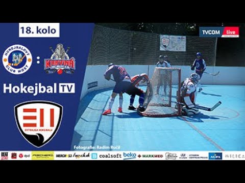 Highlights 18. kola Extraliga Hokejbalu - HBC Most vs. HbK Karviná | 23.3. 2022