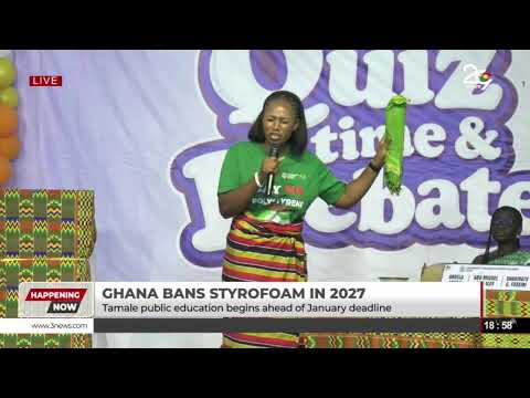 LIVE: Ghana Bans Styrofoam in 2027 || 29-10-2026
