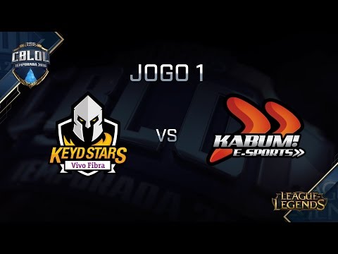 Keyd x KaBuM (S3 - Jogo 1) CBLoL 2016 - 2ª Etapa