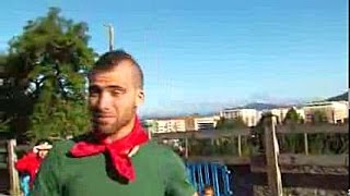 Fiesta de San Fermin "Running with the Bulls" - Pamplona, Spain