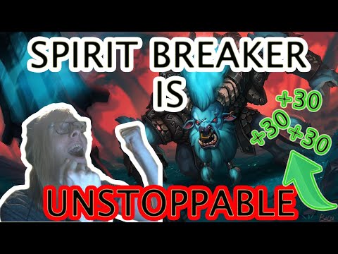TI SPIRIT BREAKER BUILD is CRAZY! BROKEN OFFLANE and SUPPORT! (DotA 2 Guide)