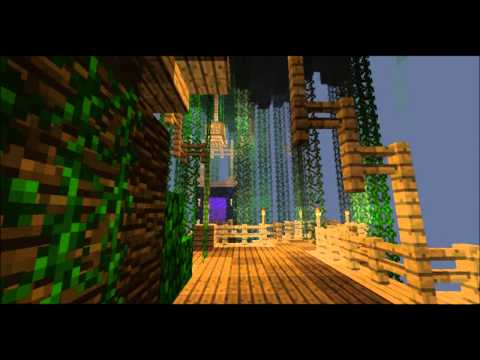 Minecraft Jerry's tree from captainsparklez modded survival