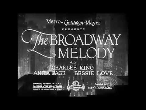 The Broadway Melody Opening Credits 1929