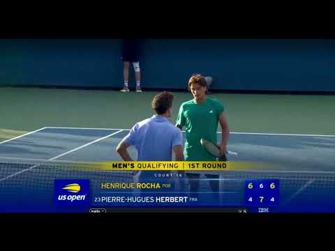Henrique Rocha 1.ª ronda qualifying US Open (2025)