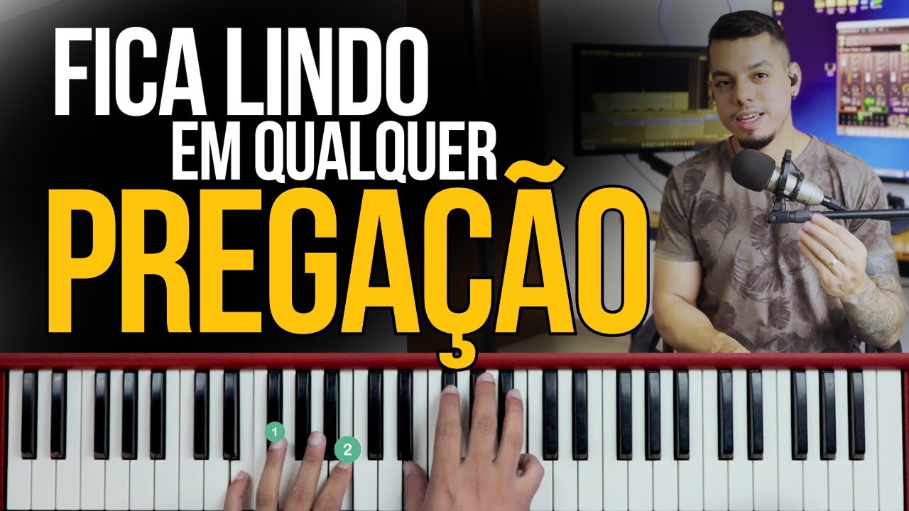 SÓ AS TOP DICAS sobre FUNDO de PREGAÇÃO (2025) - Aula de teclado