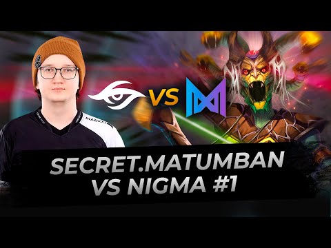 Matumbaman vs Nigma #1 - Medusa Mid - Dota 2 Replay