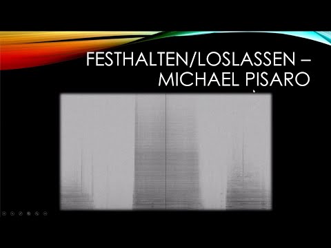 Michael Pisaro: festhalten/loslassen (Time's Arrow Zoom Concert April 2020)