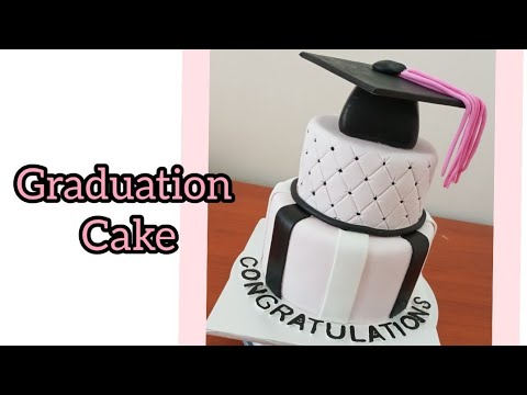 HOW TO MAKE A GRADUATION CAKE DESIGN 2020| GRADUATION CAKE DECORATING IDEAS|GRADUATION CAKE TUTORIAL