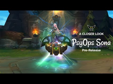 PsyOps Sona Legendary Skin (Pre-Release)