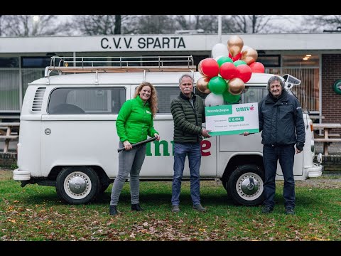 Winnaar Univé Oost Fonds 2021 | CVV Sparta | Enschede
