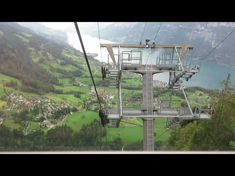 Flumserberg / 8-MGD Oberterzen - Tannenbodenalp Sekt. 2 Talfahrt Sommerbetrieb