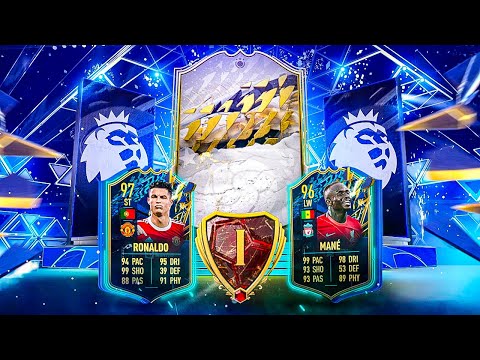 SIUUUUUUU! 🐐 Rank 1 TOTS FUT Champions Rewards - FIFA 22 Ultimate Team
