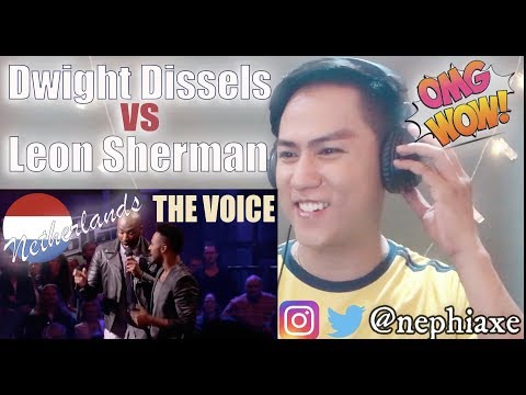 The Voice of Holland | Dwight Dissels vs  Leon Sherman – How Come How Long | REACTION