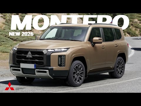 THE 2026 MITSUBISHI MONTERO Debuts with Bold Design and Adventurous Spirit? REDESIGN