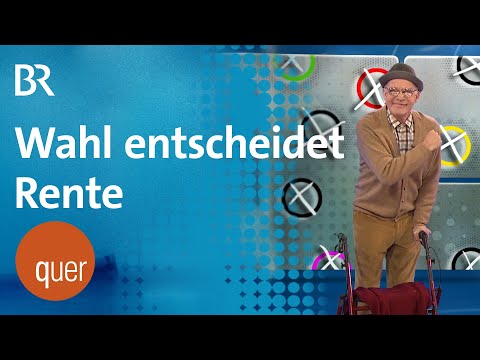 Wahl 2025: Wer wirklich entscheidet - auch über die Rente | quer vom BR