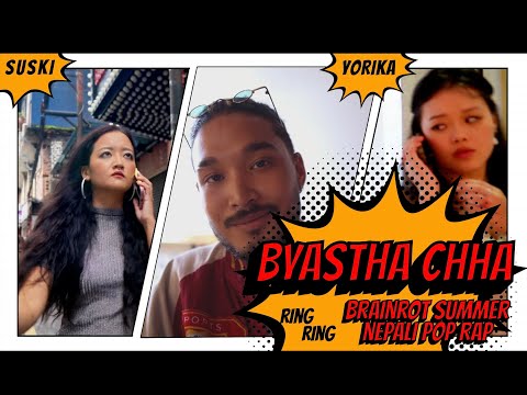 SUSKI x Yorika Rai - Byastha Chha Music Video | Prod. by AVSHK | Nepali Pop Rap 2025