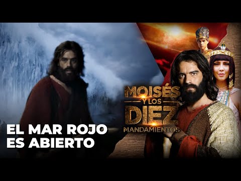 The Red Sea opens and divine power makes it possible