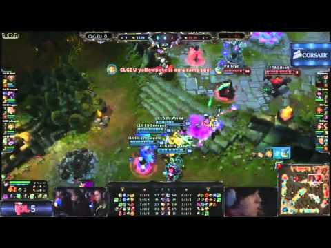 Froggen with some plays on Lux and Lee Sin - IPL5 Day 2