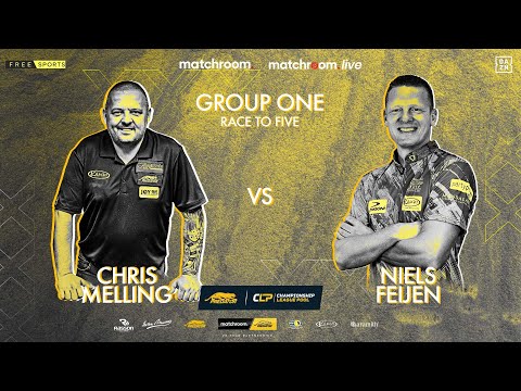 Chris Melling vs Niels Feijen | Group One | Predator Championship League Pool