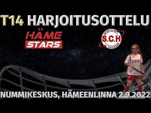 T14 harjoitusottelu Häme Stars vs. SCH
