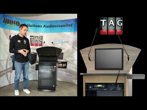 Pupitre de conférence - Scenario - TAG_6