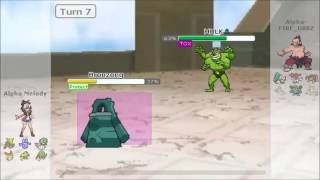 Pokemon Alpha League: Alpha Melody vs Alpha Fire Orbz