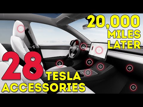 28 Tesla Accessories Still In Use After 20,000 Miles!
