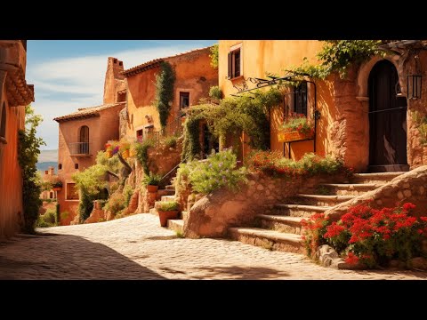 Roussillon ist das ockerfarbene französische Dorf in der Provence 🇫🇷 Frankreich 4K