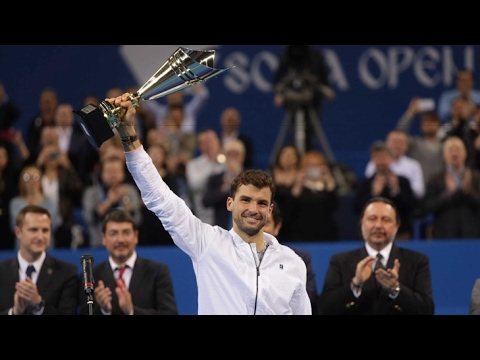 Grigor Dimitrov Garanti Koza Sofia Open 2017 Championship Point & Men's Singles Presentation