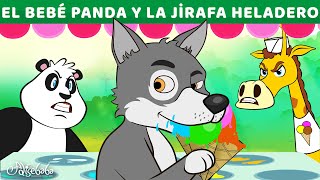 El Bebé Panda y La Jirafa Heladero