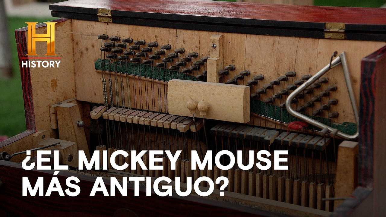 EL MICKEY MOUSE MÁS ANTIGUO? 🐭🎹 EXTRAÑO ORGANILLO DE 1929 - El precio de la historia en la carretera