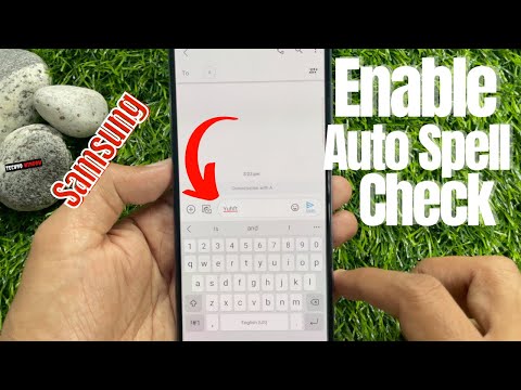 How to Enable Auto Spell Check in SAMSUNG Galaxy A72
